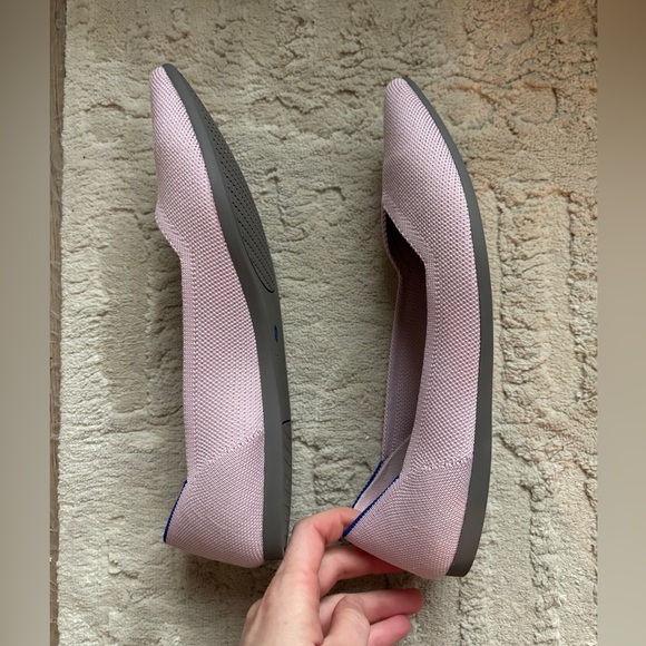 Rothy’s The Point II Flats in Ballerina Light Pink Size 9 - Picture 7 of 8